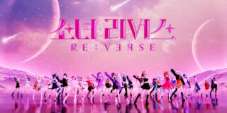 Poster of Kakao Entertainment's virtual k-pop idol competition "Girl's Reverse"
