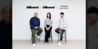 Executives from Billboard US and Korea, and one from Kakao Entertainment